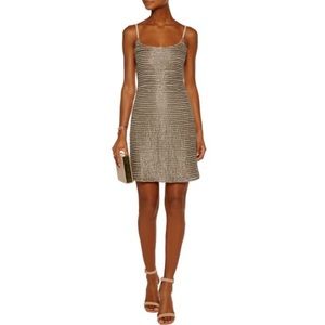 W118 BY WALTER BAKER Shirley embellished lace-up tulle mini dress